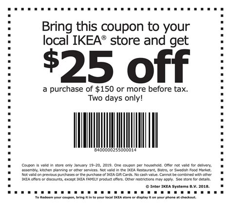 coupon ikea|IKEA Offers Hub